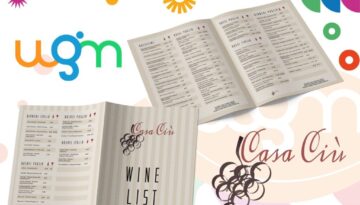 post pubblicitario - carta vini casa ciù
